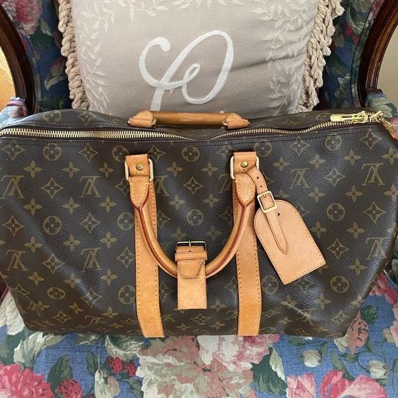 LOUIS VUITTON Monogram Keepall 45 Weekender Bag - Picture 8 of 8
